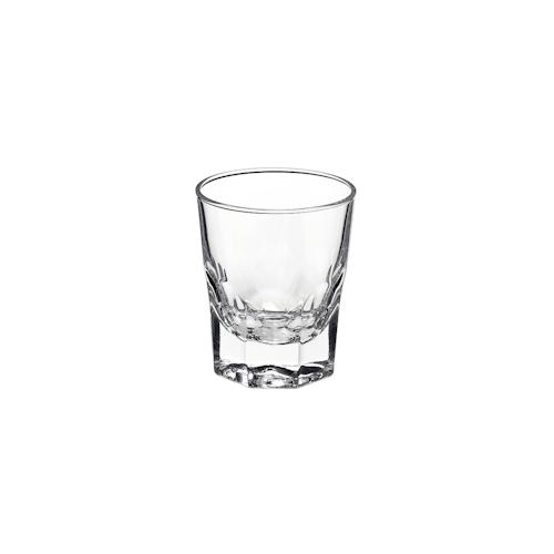 Bormioli Rocco Satz von 6 Gläsern Piemontese transparent Glas 10cl