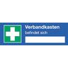 Schild Verbandkasten befindet sich, ISO 7010, Kunststoff, 500x200 mm