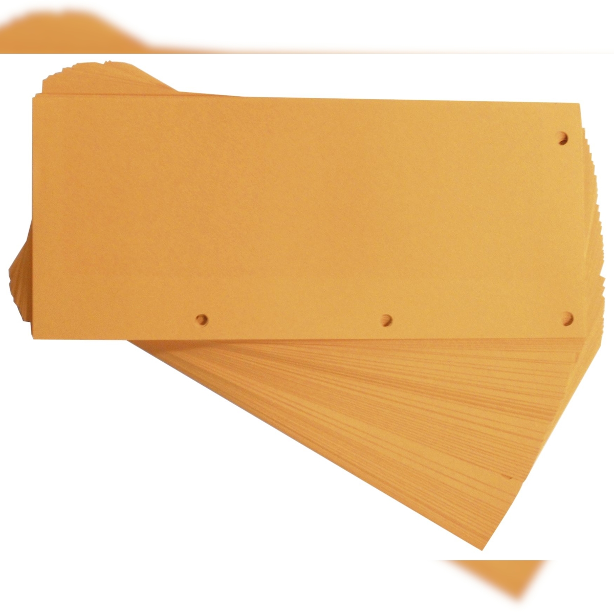 Oxford 400014013 Trennstreifen Duo 160 g/qm Karton - orange, 60 Stück Image