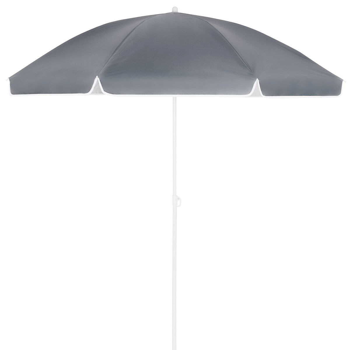 Kingsleeve Sonnenschirm 200cm anthrazit wasserabweisend Strandsonnenschirm Image
