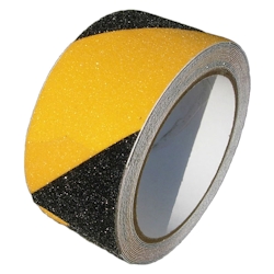 5x Antirutschband 50mm x 5m schwarz-gelb