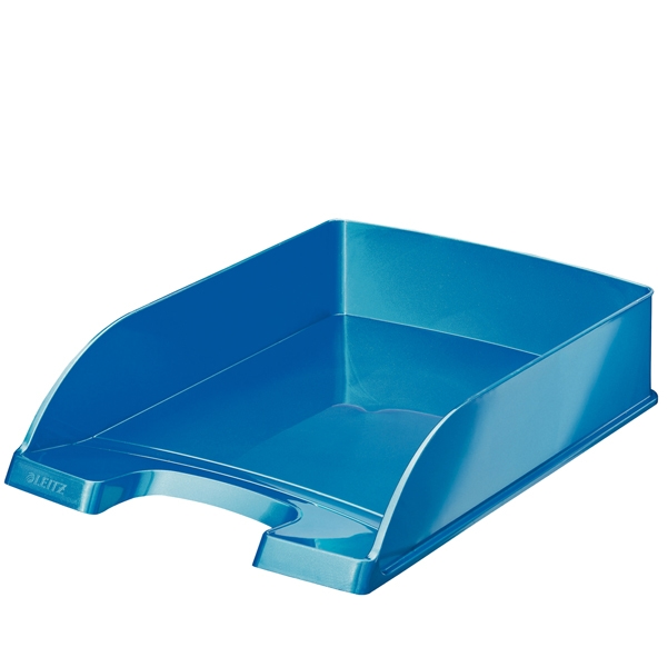 Leitz WOW Briefablage 5226 DIN A4 Blau 25,5 x 35,7 x 7 cm Image