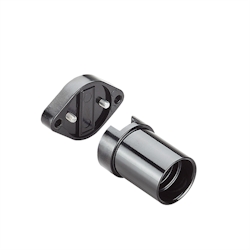 BACHMANN Illu-Fassung E14 Bef.sockel, Befestigung auf festem Untergrund Image