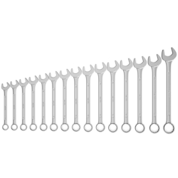 Hochwertiger Ringmaulschlüssel Satz - Gabelringschlüssel Set– 15-tlg. – FAMEX 10345-15 Image