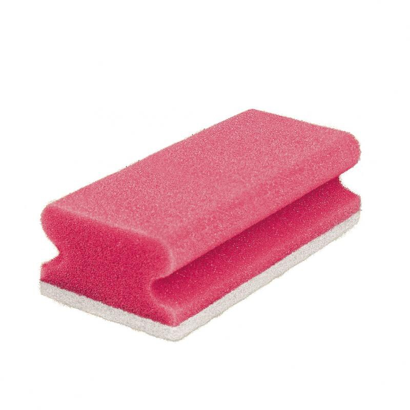Sito Padschwamm Vlies mit Griff 150 x 70 x 45 mm rot / weiß Image