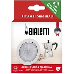 Bialetti 0800030 Filter, Dichtung für La Mokina 1 Tasse Espressomaschine