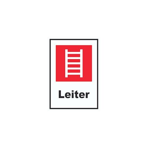 Leiter Schild A5 Rückseite selbstklebend