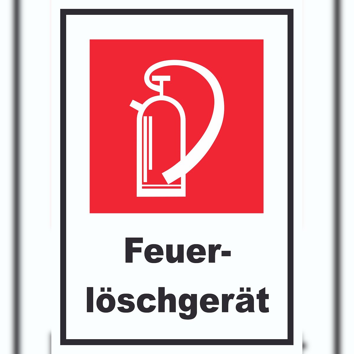 Feuerlöschgerät Schild A3 (297x420mm) Image