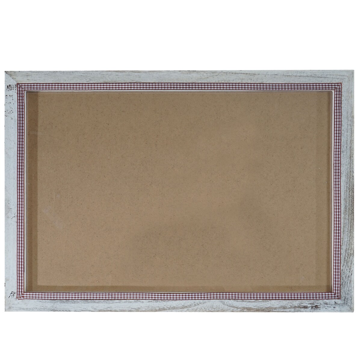 Mendler Bilderrahmen T248, Fotorahmen Holzrahmen Wand-Rahmen, 36x51cm Shabby-Look Landhauss ~ weiß Image