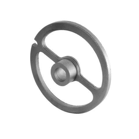 WOLFCUT Führungsscheibe mit Nabe INOX-Stahl Größe 22 kompatibel mit BIZERBA FW-N 22/2 / ALEXANDERWERK 22N / REWEBO RF802 uvm. Image