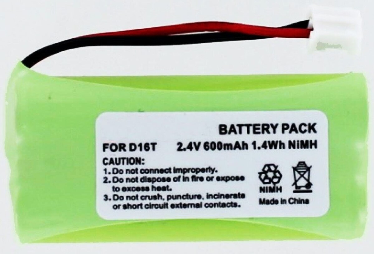 AGI Akku für Vtech 6229 NiMH 2,4 Volt 600 mAh grün Image