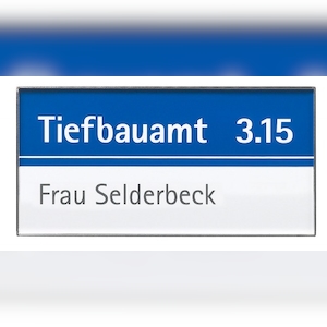 RIO Türschild 75, Format: 74,75x149,5 mm Image