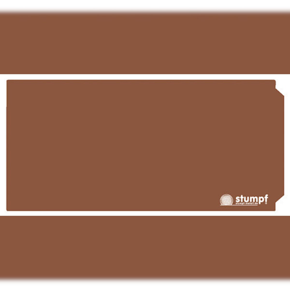 PROREGAL Kennzeichnungsaufkleber für Rechteck-Einwurfklappen zur Farbcodierung, Lehmbraun, Aufkleber, Piktogramm, Folie mit Symbolen Image