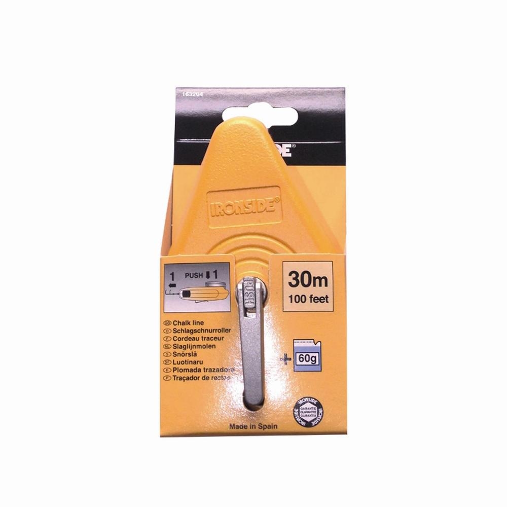 IRONSIDE Schlagschnurroller 30m mit Push Funktion, Image