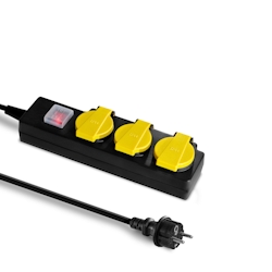 TROTEC Steckdosenleiste mit selbstschließender Schutzklappe PVP3 Image
