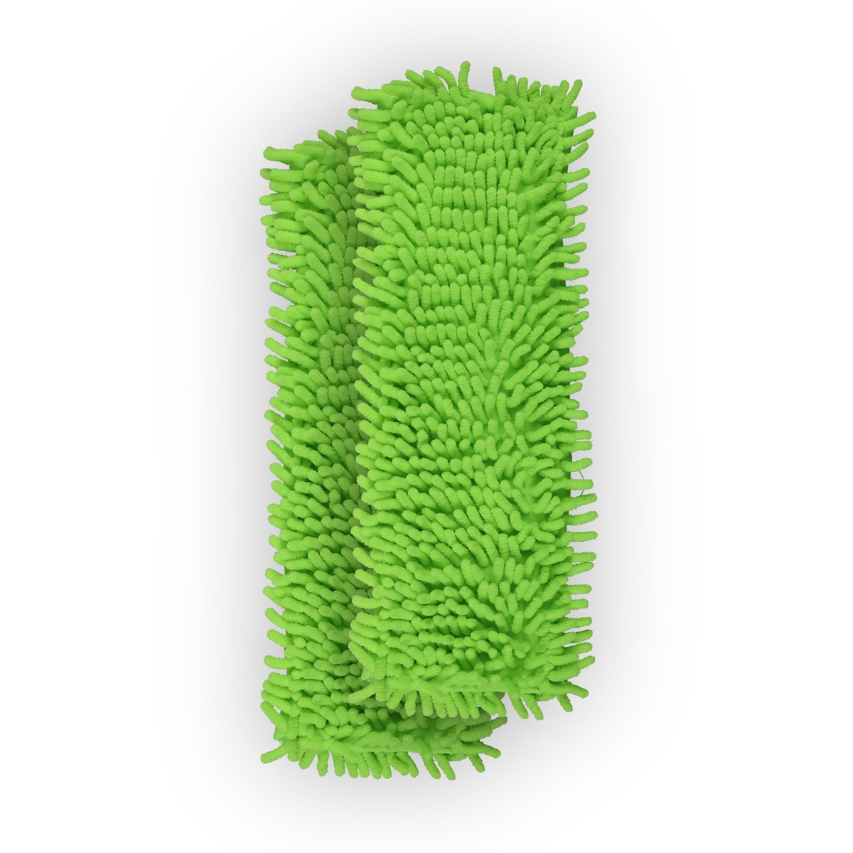 Bestlivings Ersatzbezug "Grün" für Bodenwischer ( 2er Pack ) - 40cm - Chenille Wischbezug, für alle gängigen Klapphalter - Bezug für alle Bodenarten Image