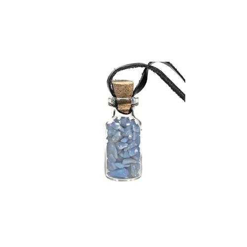 Geschenkflasche aus Glas mit Schnur Angelit — 3.6cm