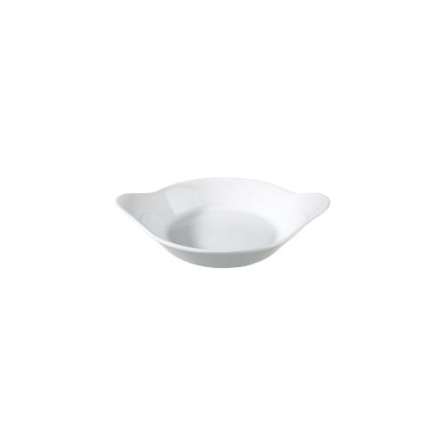 METRO Professional Creme Bruleé Schale, Keramik, Ø 14.5 cm, rundlich, weiß