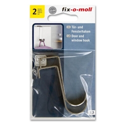 Türhaken und Fensterhaken Edelstahl fix-o-moll Image