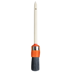 Rundpinsel Gr. 8 Naturborste 80% Tops bombiert schwarz Image
