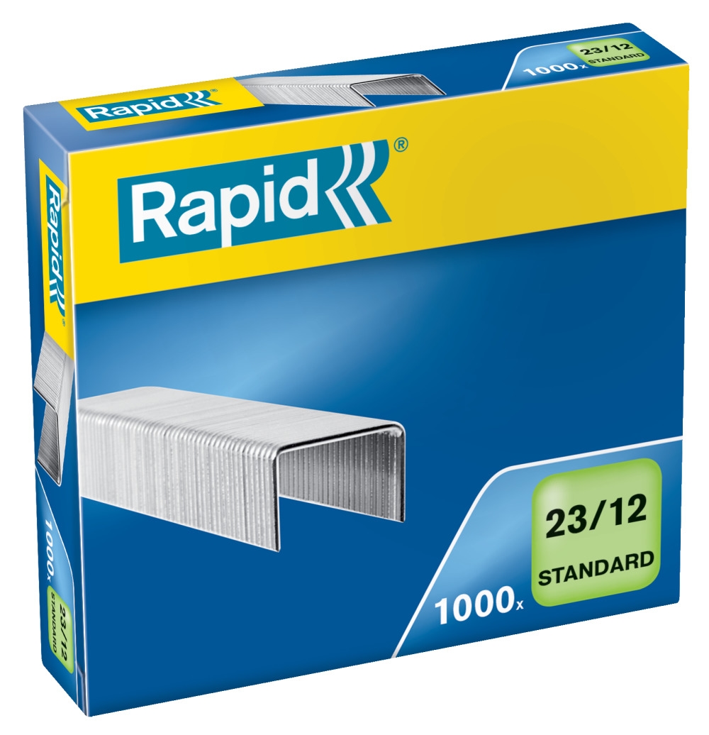 Rapid Heftklammer Standard 24869400 23/12 1.000 St./Pack. Image