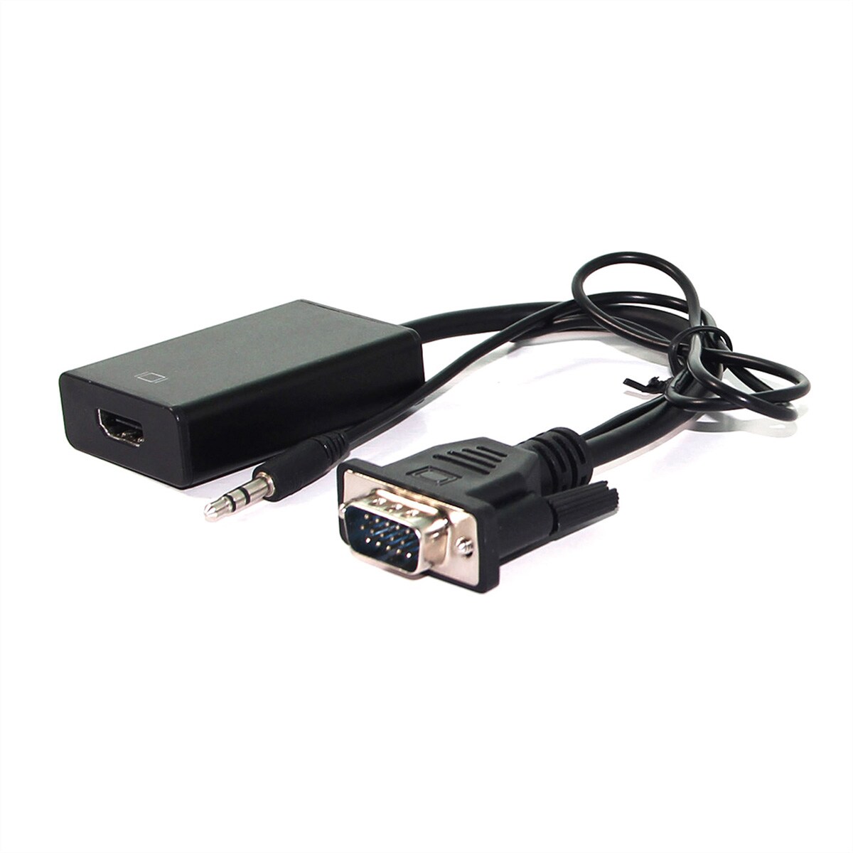 VALUE Adapterkabel VGA+Audio zu HDMI, 0,15 m Image