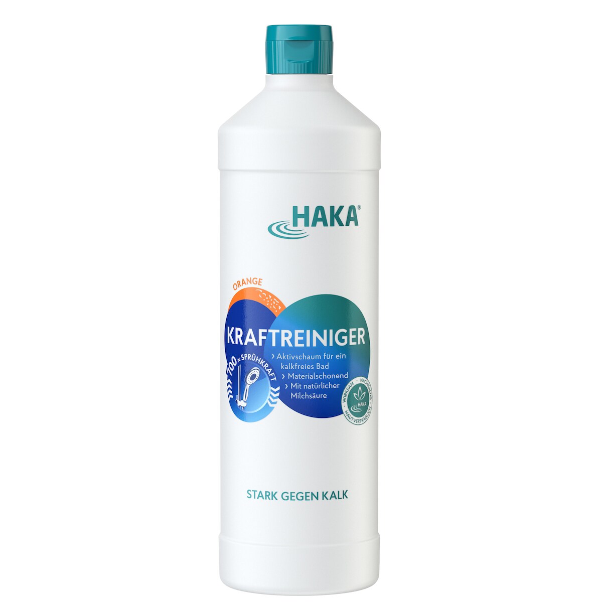 HAKA Kraftreiniger Spray 1l Badreiniger Kalkreiniger Reinigungsmittel Refiller Image