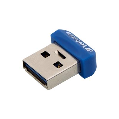 Verbatim Store 'n' Stay NANO - USB 3.0-Stick 64 GB - Blau