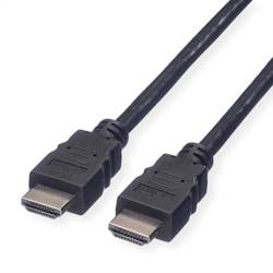 VALUE Monitorkabel HDMI High Speed, ST-ST, schwarz, 2 m Image