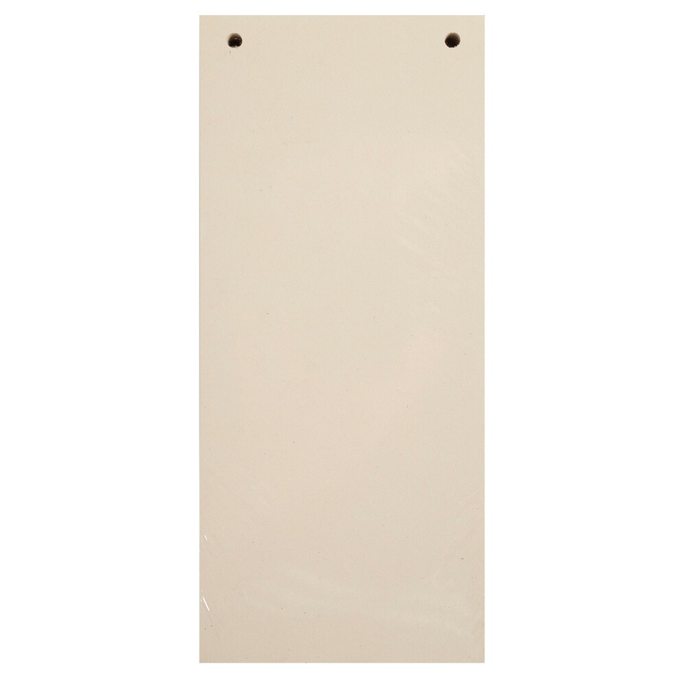 Exacompta Packung mit 100 Trennstreifen gelocht aus Recycling-Karton 180g/qm, 105x240mm - Forever Image