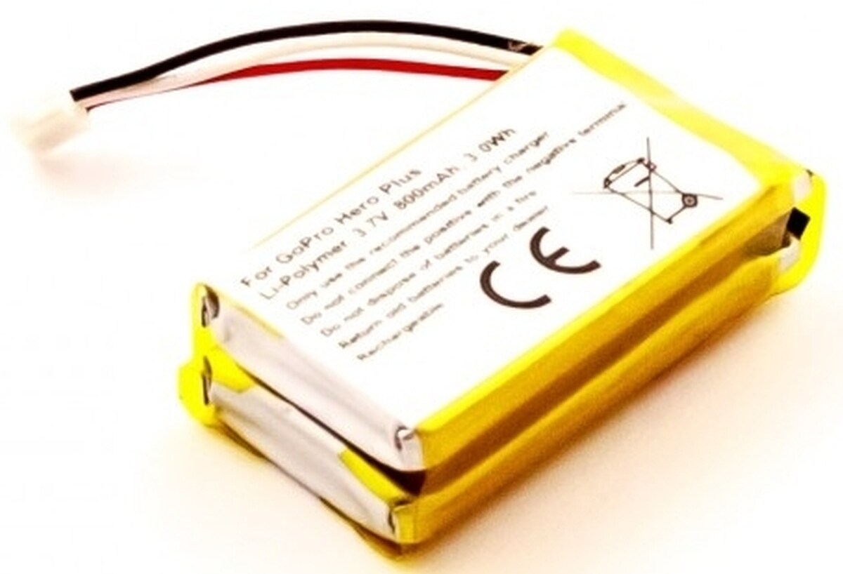 AGI Akku für Gopro CHDHA301 Li-Pol 3,8 Volt 800 mAh schwarz Image