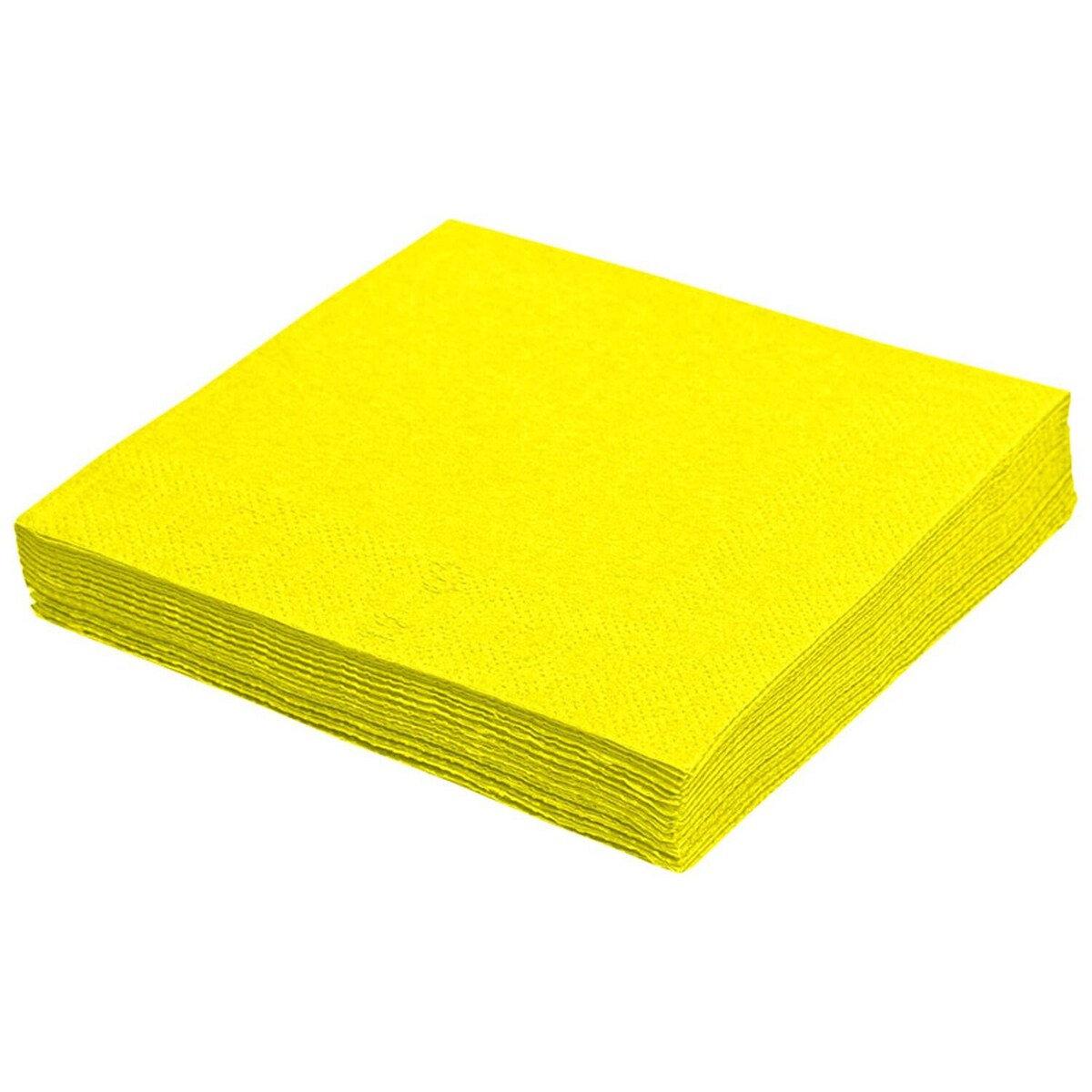 VEPATIM 250x Servietten 24 x 24 cm 1/4 -Falz 2-lagig gelb Image