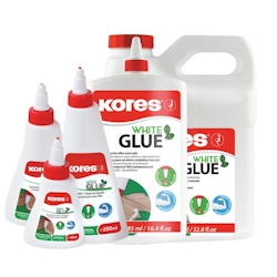 Kores Bastelkleber 'whiteGLUE', lösungsmittelfrei, 250 g Image