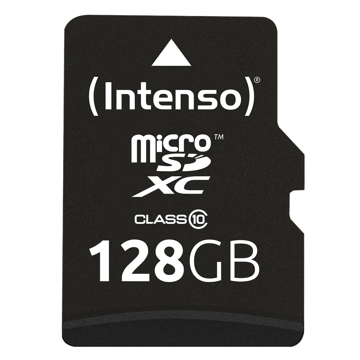 Intenso Micro-SDHC Speicherkarte, 128 GB, 10MB/s Class 10, mit SD-Adapter für Digital Cameras, Camcorders, Notebooks Image