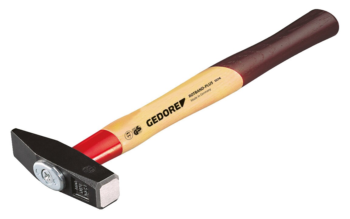 GEDORE Schlosserhammer ROTBAND-PLUS mit Eschenstiel, 300 g, 600 E-300 Image