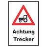 Achtung Trecker Schild A5 (148x210mm)