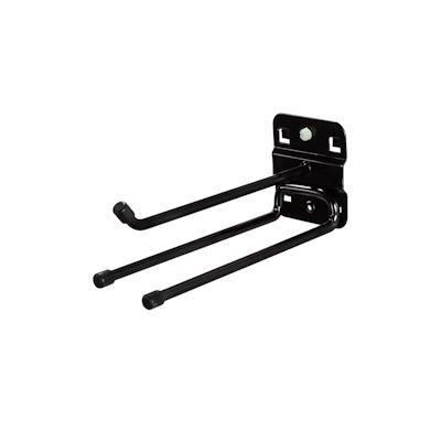 PROREGAL Werkzeughalter für Lochplatte 3-fach 15cm | Tiefschwarz Image