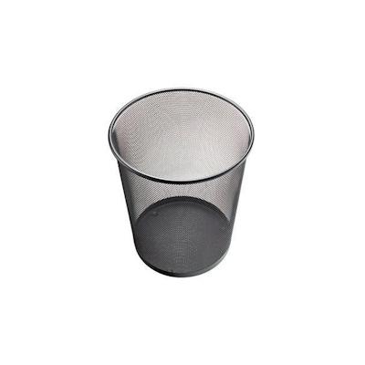 Helit the circle network H2518595 Papierkorb 15 l (Ø x H) 265 mm x 280 mm Metall Schwarz 1 St. Image