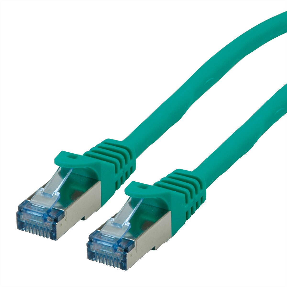 ROLINE Patchkabel Cat.6A S/FTP (PiMF), Component Level, LSOH, grün, 1 m Image