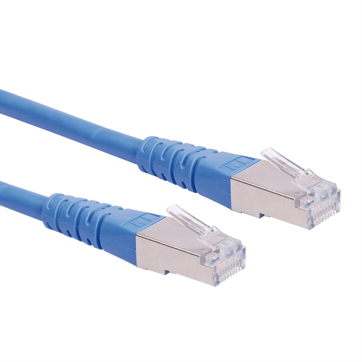 ROLINE Patchkabel Cat.6 (Class E) S/FTP (PiMF), blau, 0,5 m Image