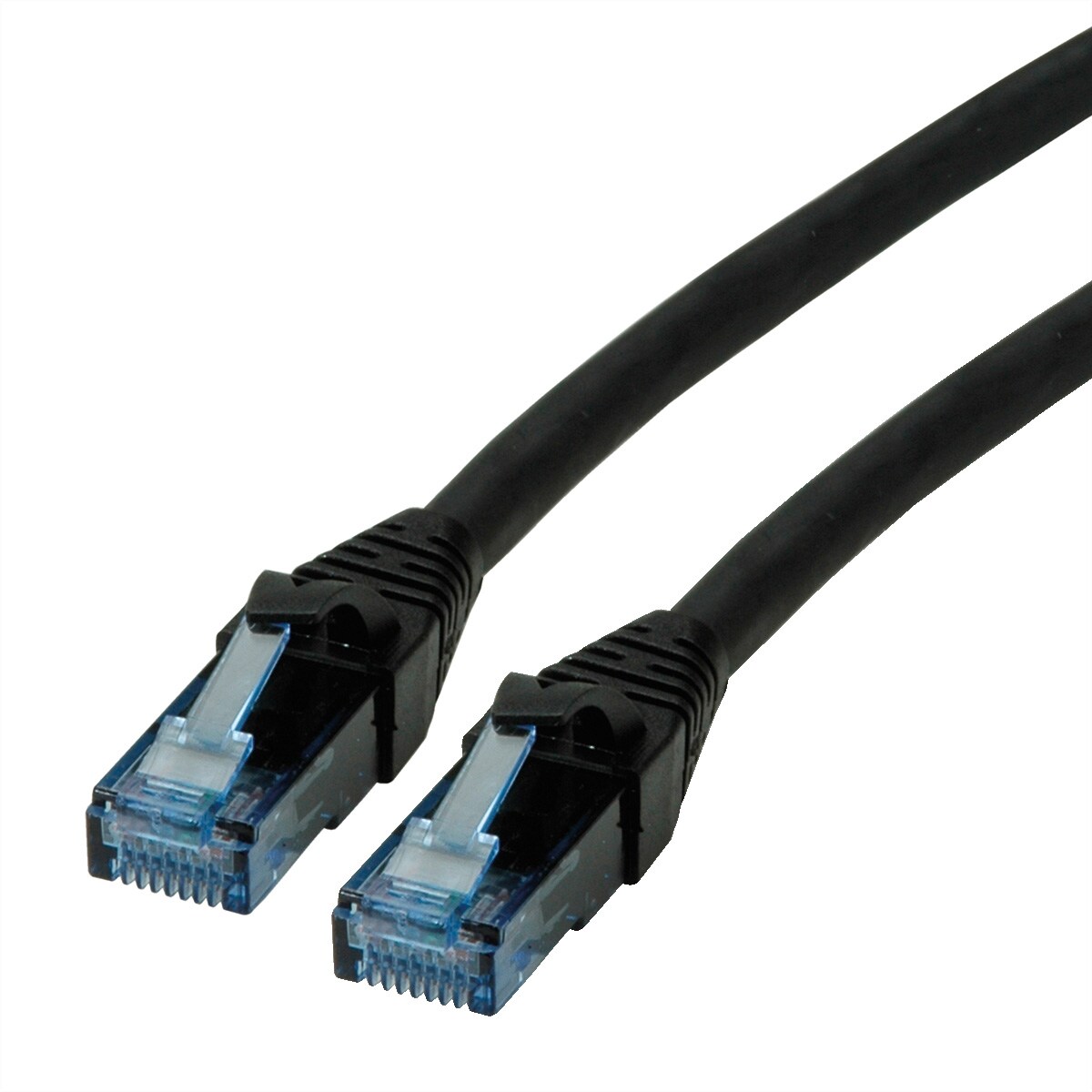 ROLINE Patchkabel Cat.6A UTP, Component Level, LSOH, schwarz, 2 m Image