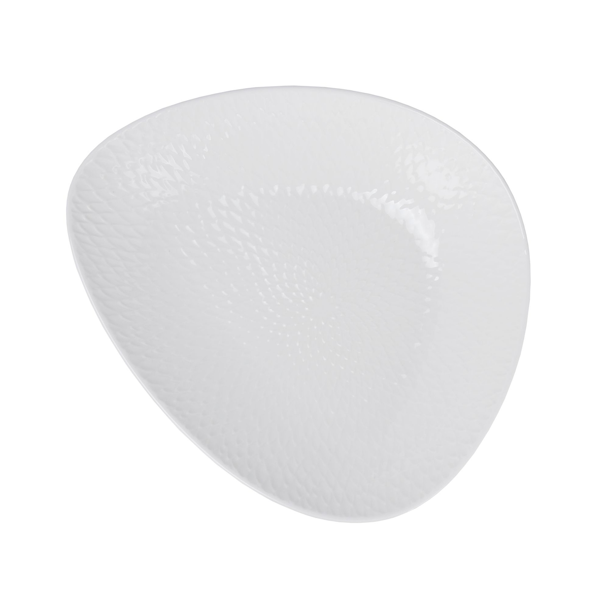 METRO Professional Schale Nuala, Porzellan, 32.5 x 27.5 cm, dreieckig, weiß Image