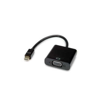 VALUE Mini DisplayPort-VGA Adapter, Mini DP ST - VGA BU, Aktiv Image