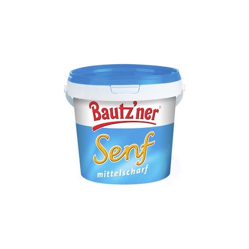 BAUTZNER Bautz'ner Senf Mittelscharf (1 kg)