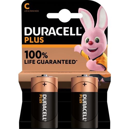 Duracell Batterie PLUS C LR14 Alkali 1.5 V 2 Stück Image