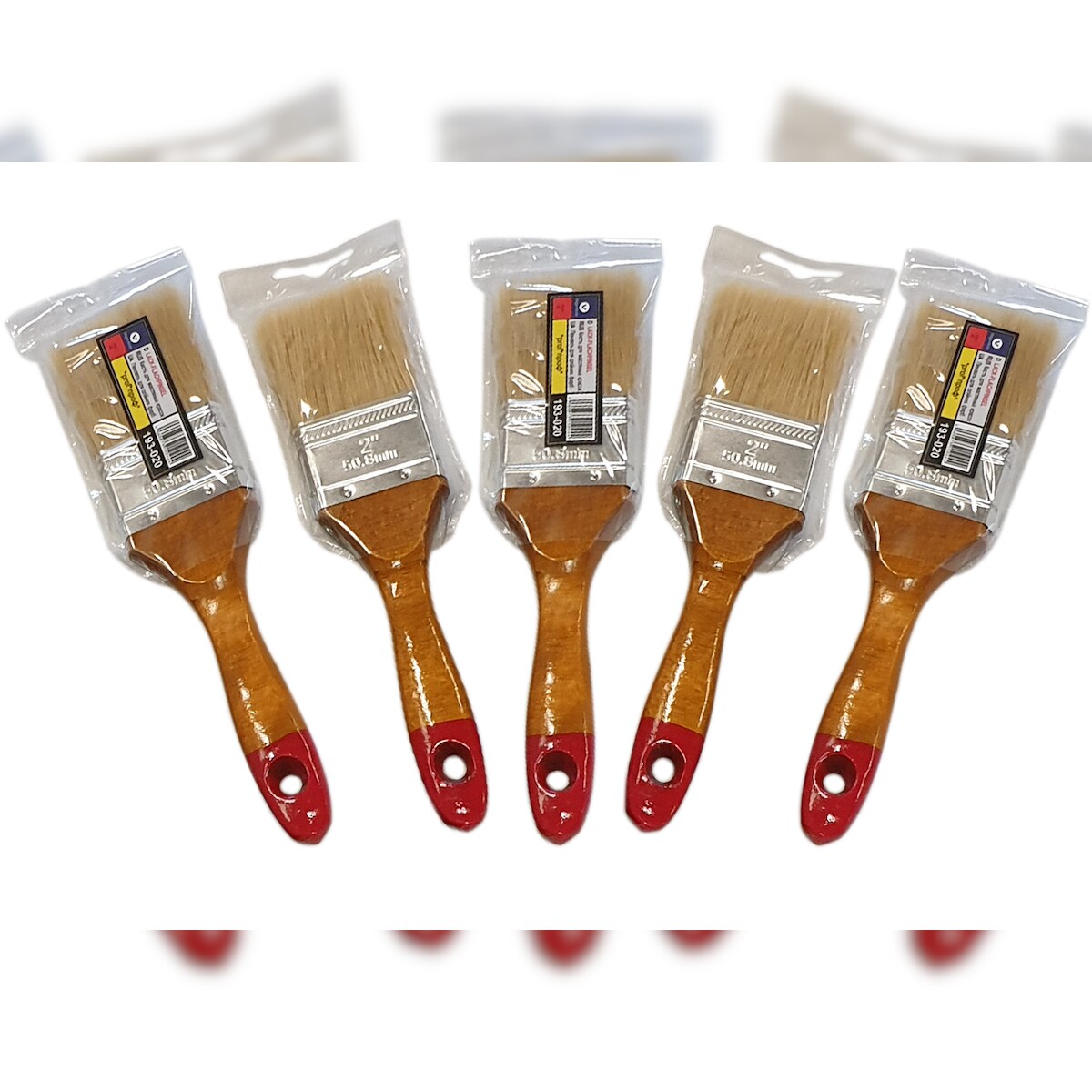 Vago-Tools 15 tlg Pinselset Lackpinsel 25/38/50/63/75mm Image