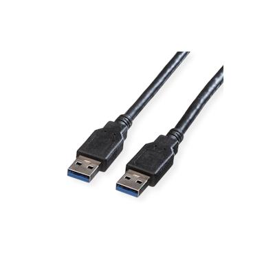 ROLINE USB 3.2 Gen 1 Kabel, Typ A-A, schwarz, 1,8 m Image