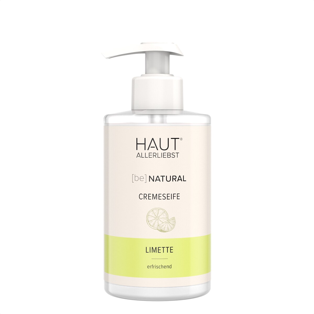 HAUTALLERLIEBST Cremeseife Limette im Spender, 280 ml Image