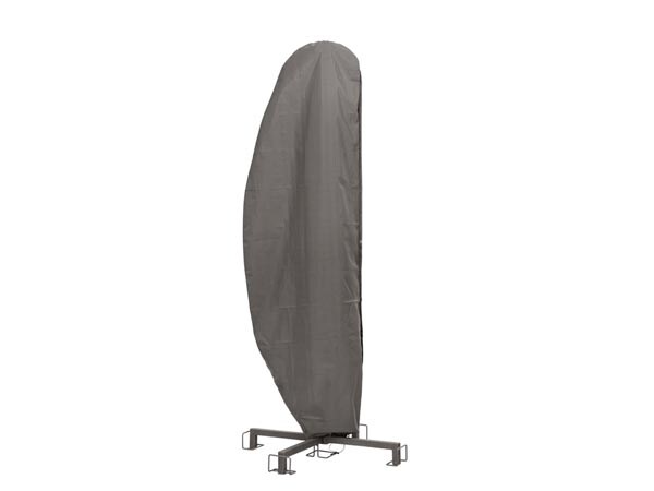 Perel Schutzhülle für Ampelschirm bis zu Ø 3.5 m, Grau, 260 cm x 86 cm