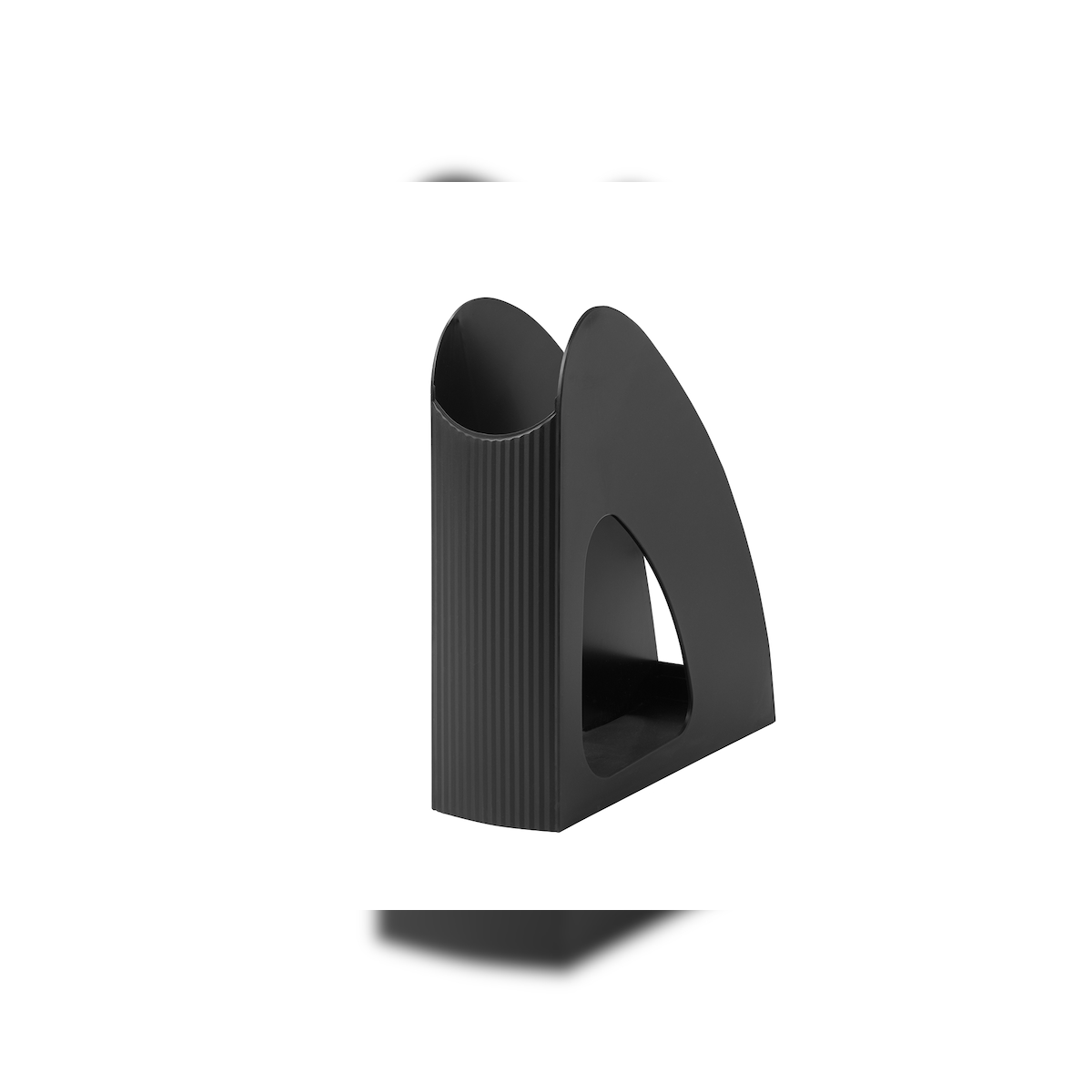 Stehsammler HAN Re-LOOP, DIN A4/C4, 100% Recyclingmaterial, modern, stabil, standfest, abgerundet, schwarz Image